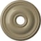 Ekena Millwork Bradford Ceiling Medallion (Fits Canopies up to 4 3/8"), 18 1/8"OD x 3 3/4"ID x 1 1/8"P, Gobi Desert CM18BRGDF - alternate 1